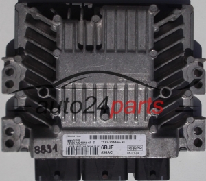 KOMPUTER STEROWNIK SILNIKA FORD FOCUS S-MAX, SIEMENS 5WS40481F-T, 5WS40481FT, 7T11-12A650-AF 6BJF, 7T1112A650AF, J38AC, SID206 -