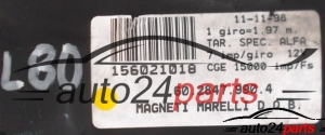 Quadro Strumenti Cruscotto Contachilometri ALFA ROMEO 166 2.4 JTD 156021018, 6028479904, 60.2847.990.4