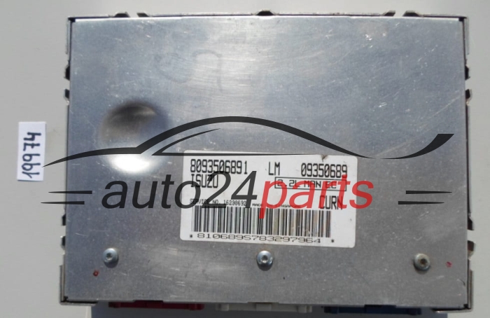KOMPUTER STEROWNIK SILNIKA OPEL FRONTERA 2.2 X22XE ISUZU 8093506891 LM