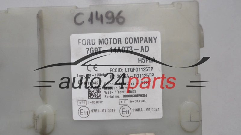 Ηλεκτρικό κιβώτιο θρυαλλίδων FORD Delphi 28130622-M2221, 7G9T-14A073-AD