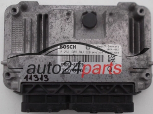 MOTORSTEUERGERÄT ECU STEUERGERAT TOYOTA YARIS BOSCH 0 261 208 841, 0261208841, 89661-0D270, 896610D270 