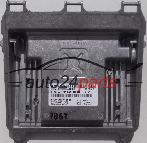 Μονάδα Ελέγχου Κινητήρα MERCEDES A2661530291 2661530291 A0024463040 0024463040 SIEMENS 5WK90973 -