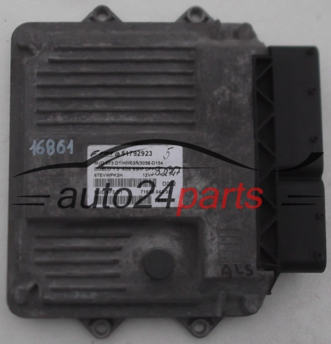 MOTORSTEUERGERÄT ECU STEUERGERAT FIAT DOBLO 1.3 JTD MAGNETI MARELLI MJD 6F3.D1, MJD6F3D1, FPT 51792923, 71600.043.05, 7160004305