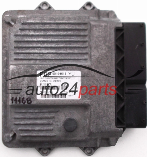 Μονάδα Ελέγχου Κινητήρα OPEL COMBO 1.3 CDTI Magneti Marelli MJD 6JO.C6, FGP 55194018 YU,  71600.062.03