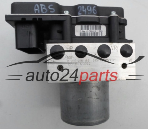 Bomba de abs BMW X1 BOSCH 0 265 236 159, 0265236159, 34516791272-01, 3451679127201, 0265951100