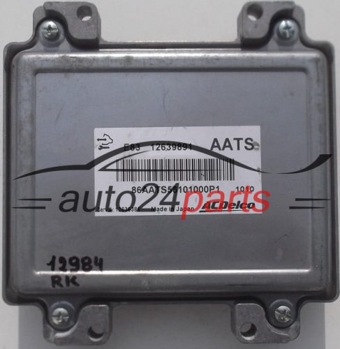 ECU ENGINE CONTROLLER OPEL CHEVROLET HOLDEN VAUXHALL MERIVA B 1.4 A14XER 12639891 AATS 12636386
