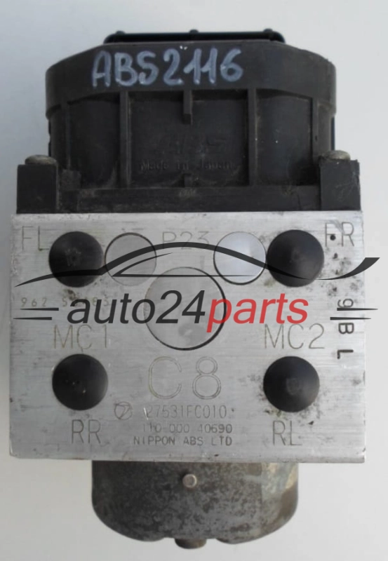 ABS POMPA I STEROWNIK SUBARU BOSCH 27531FC010, 110 000 40690