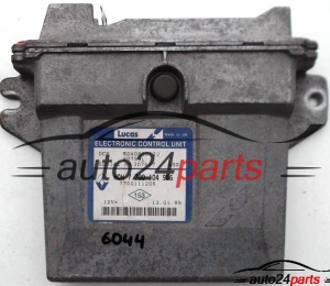ECU CENTRALITA DE MOTOR RENAULT KANGOO 1.9 D R04080012J, HOM 7700 104 956, HOM7700104956, 7700104956 