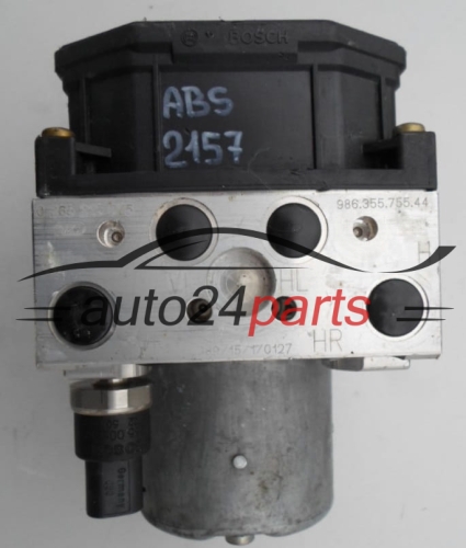 ABS PUMPE BLOCK HYDRAULIKPUMPE STEUERGERAT  PORSCHE BOXTER BOSCH 0 265 225 075,  98635575544