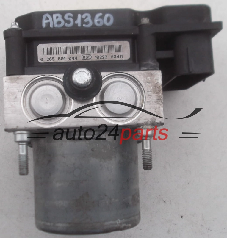 ABS HYDRAULIK-AGGREGAT MIT STEUERGERAET CITROEN JUMPY FIAT SCUDO PEUGEOT EXPERT BOSCH 0 265 232 065,  14 011 098 80, 0 265 801 044, 0265801044 