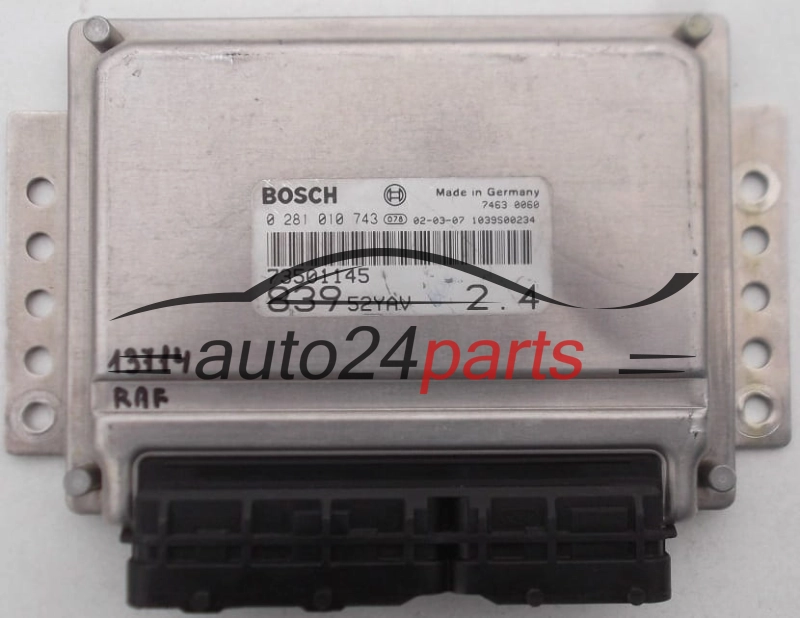 ecu engine control module FIAT LANCIA LYBRA 2.4 JTD 