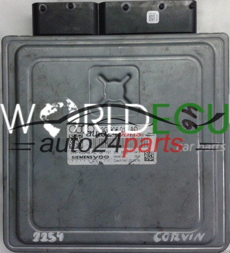 Centralina do motore AUDI A4 2.0 TDI SIEMENS VDO 5WP45549 AE,  03G 906 018 AQ