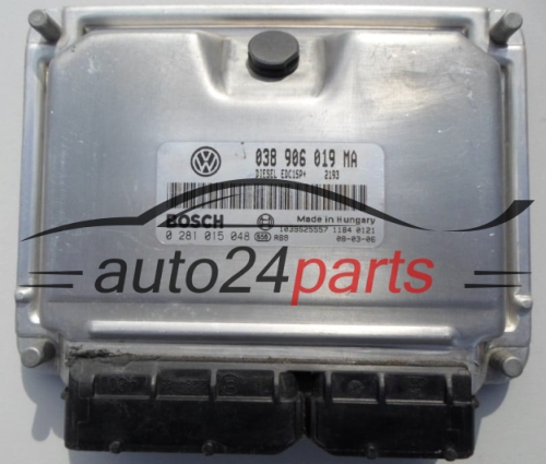 Μονάδα Ελέγχου Κινητήρα SEAT IBIZA 1.9 TDI BOSCH 0 281 015 048, 038 906 019 MA