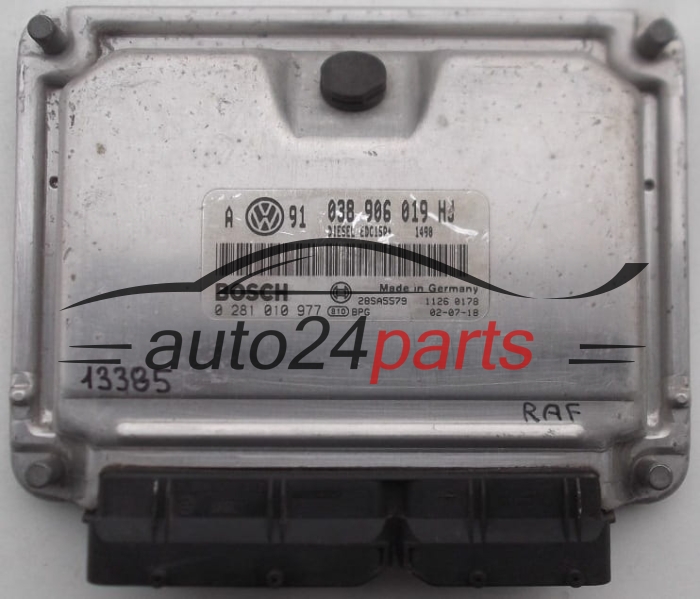 CENTRALINA DO MOTORE VOLKSWAGEN GOLF BOSCH 0 281 010 977