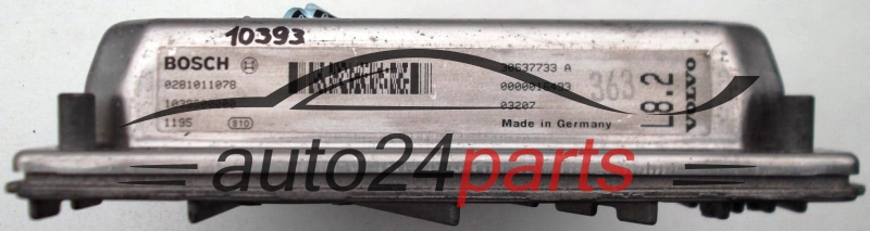 ΜΟΝΑΔΑ ΕΛΕΓΧΟΥ ΚΙΝΗΤΗΡΑ VOLVO S60 2.4 D5 BOSCH 0 281 011 078
