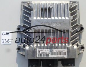 CENTRALINA MOTORE   CITROEN C2 1.4 HDI SIEMENS SID 804 5WS40111C-T, 5WS40111CT SW9653447380 HW9648624280