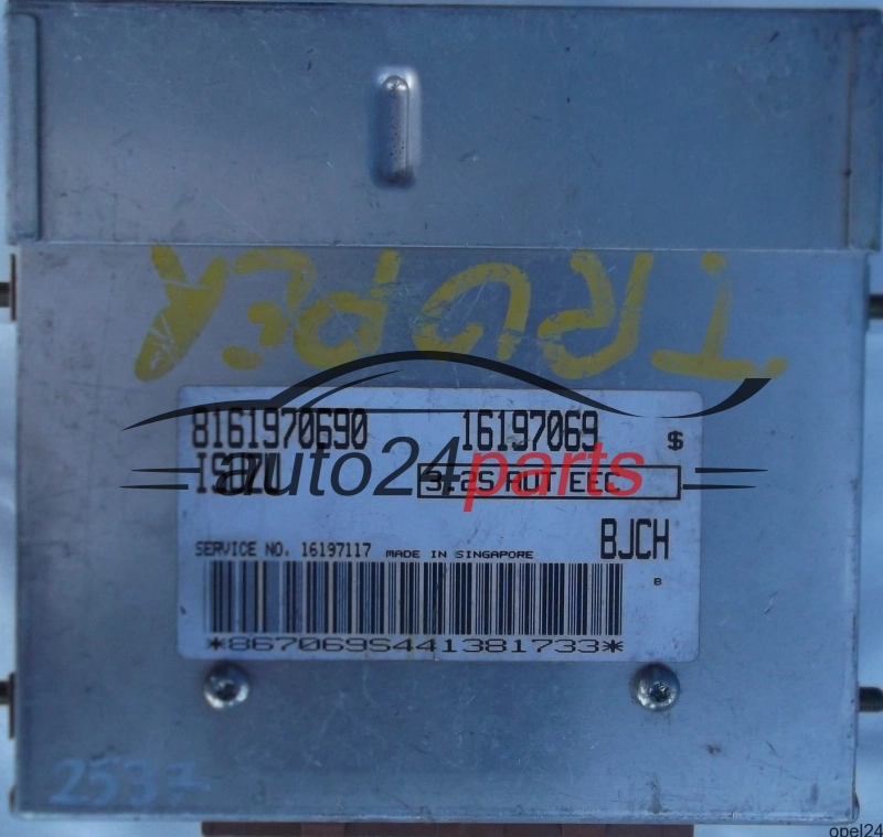 calculateur moteur pour isuzu trooper, monterey 3.2