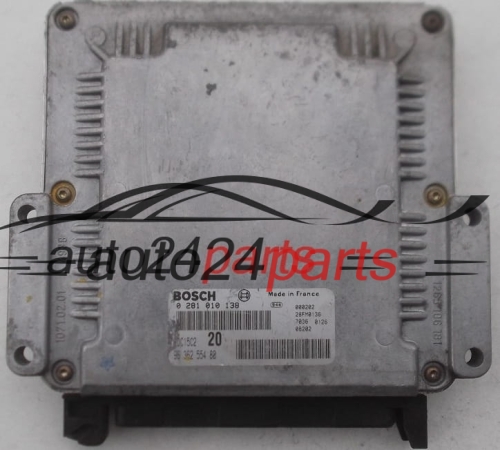 CENTRALINA DO MOTORE CITROEN PEUGEOT 2.0 HDI BOSCH 0 281 010 138