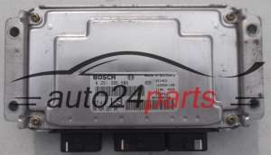 CENTRALINA DO MOTORE CITROEN XSARA PICASSO 1.6 BOSCH 0 261 206 606, 0261206606, 96 494 267 80, 9649426780, 9643840780, ME7.4.4 13 