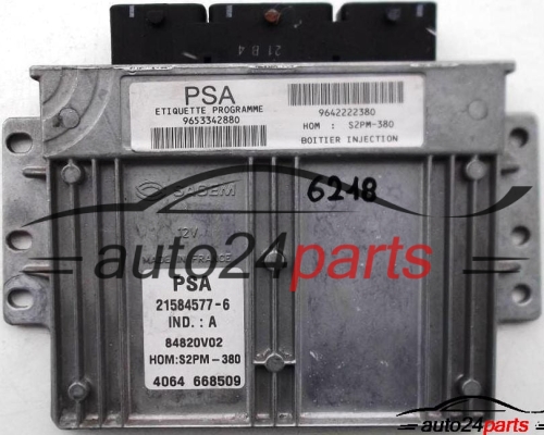ECU ENGINE CONTROLLER CITROEN C4 1.4 21584577-6, 9653342880 
