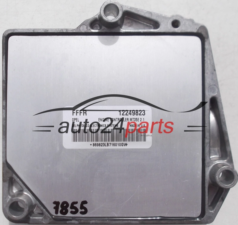 ECU CENTRALITA DE MOTOR  OPEL ASTRA ZAFIRA 1.6 16V DELPHI DELCO 12249823 FFFR