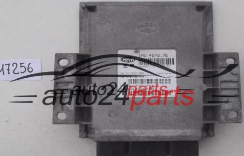 ECU ENGINE CONTROLLER PEUGEOT 206 MAGNETI MARELLI IAW 48P2.76, IAW48P276, HW 16.552.004, 16552004, 9643707380, SW 16.495.044, 9644925780