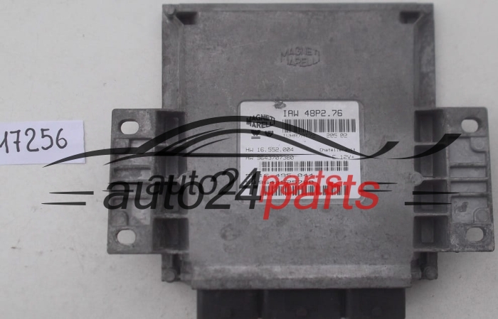 ECU ENGINE CONTROLLER PEUGEOT 206 MAGNETI MARELLI IAW 48P2.76, IAW48P276, HW 16.552.004, 16552004, 9643707380, SW 16.495.044, 9644925780