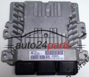 Μονάδα Ελέγχου Κινητήρα  CITROEN PEUGEOT 1.6 HDI Continental S180123007 A, S180123007A, 9678628780, HW 9666681180, SID807EVO 