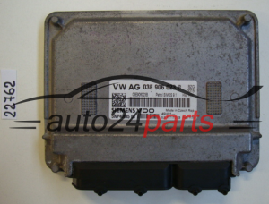 KOMPUTER STEROWNIK SILNIKA VOLKSWAGEN POLO 1.2 SIEMENS VDO 5WP40845 04, 5WP4084504, 03E 906 023 B, 03E906023B - 22762