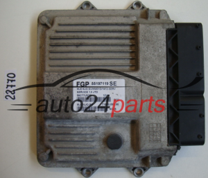 Sterownik silnika Opel Combo 1.3 CDTI 55197119SE 7160009100 – zdjęcie 3