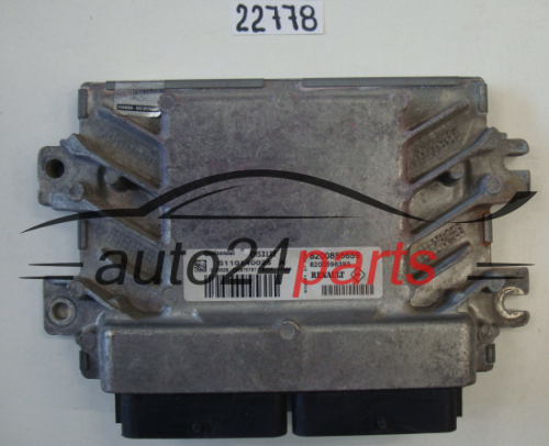 KOMPUTER STEROWNIK SILNIKA DACIA LOGAN SANDERO 1.4 CONTINENTAL S110140025 A, S110140025A, 8200856659, 8200598393