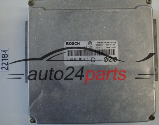 Centralina motore Alfa Romeo 156 2.5 V6 0261206168 00606618610