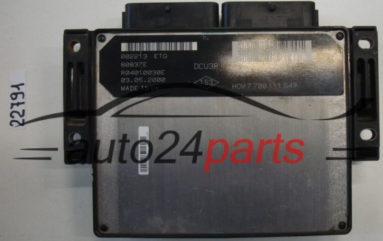 Sterownik silnika Renault Clio Kangoo 1.9 D R04010030E 7700114876