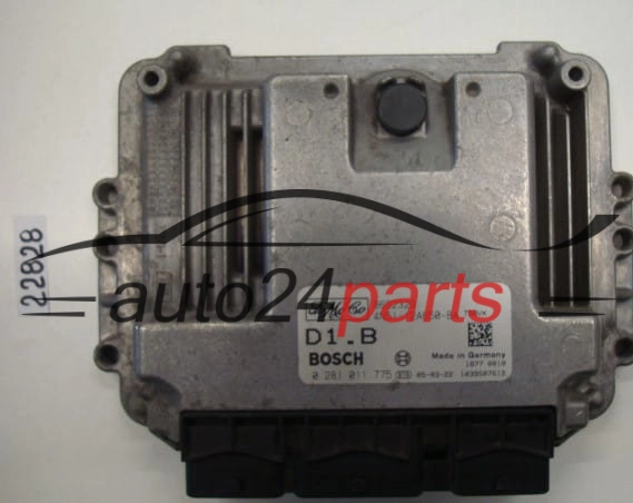 Sterownik silnika Volvo S30 S40 S50 1.6 TDI 0281011775 4N5112A650BA