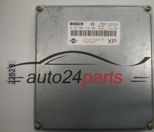 KOMPUTER STEROWNIK SILNIKA NISSAN SERENA 1.6 16V, BOSCH 0 261 204 220, 0261204220, 237107C201 XP