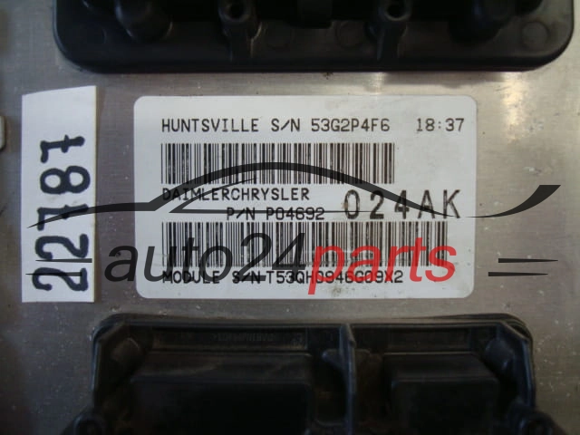 CENTRALINA MOTORE JEEP GRAND CHEROKEE 3.0 CRD P04692017AK, P04692024AK