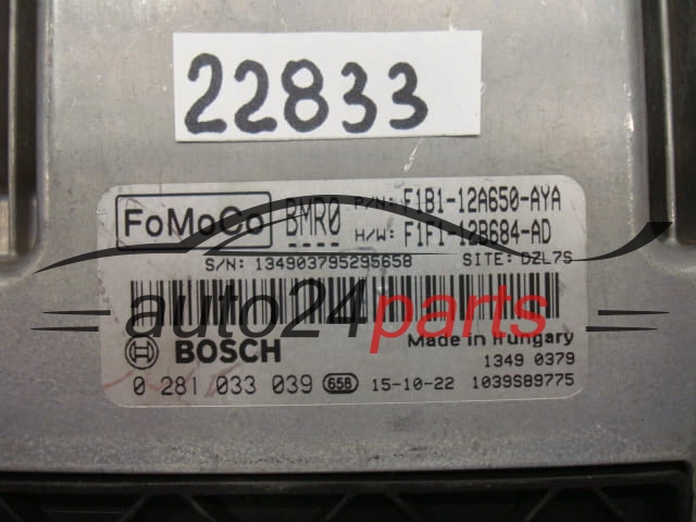 Sterownik silnika Ford Focus 0281033039 F1B112A650AYA – zdjęcie 4