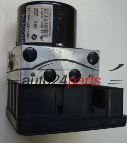 ABS Pump BMW E 87 E90 E91 3451-6771486-01, 3451677148601, ATE 10.0206-0225.4, 10020602254, 3452 6771487-01, 3452677148701, 10096008313
