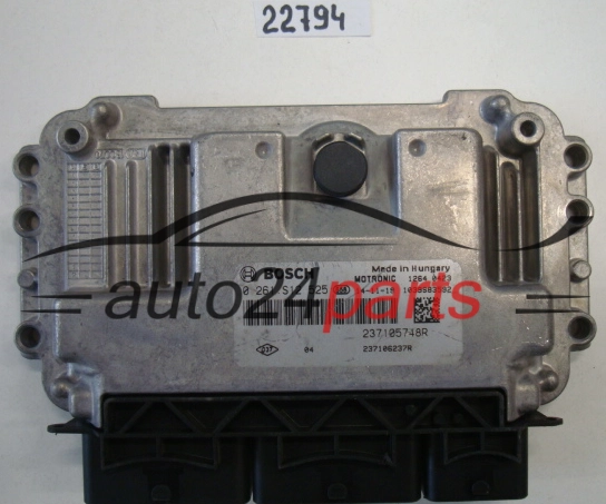 Μονάδα Ελέγχου Κινητήρα RENAULT TWINGO BOSCH 0 261 S12 525, 0261S12525, 237105748R