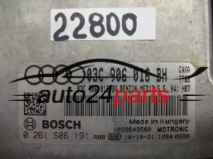 Komputer sterownik silnika AUDI 1.4 TSI BOSCH 0261S06191 03C906016BH MED17.5.5