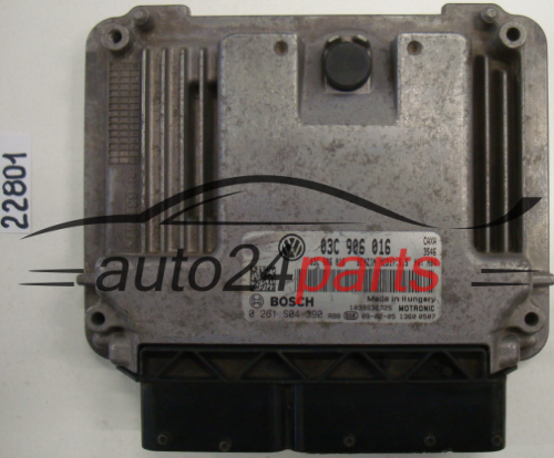 CENTRALITA DE MOTOR VW VOLKSWAGEN GOLF BOSCH 0 261 S04 390, 0261S04390, 03C 906 016, 03C906016, MED17.5.5