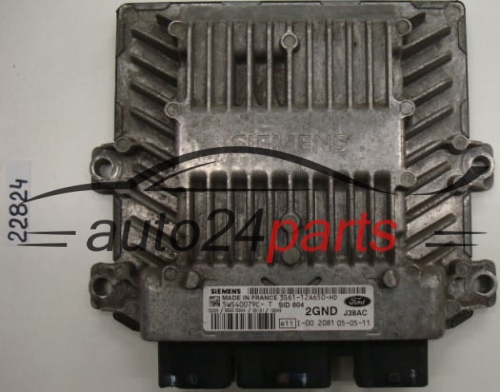 CALCULATEUR MOTEUR FORD FIESTA FUSION 3S61-12A650-HD, 3S6112A650HD, 5WS40079C-T, 5WS40079CT