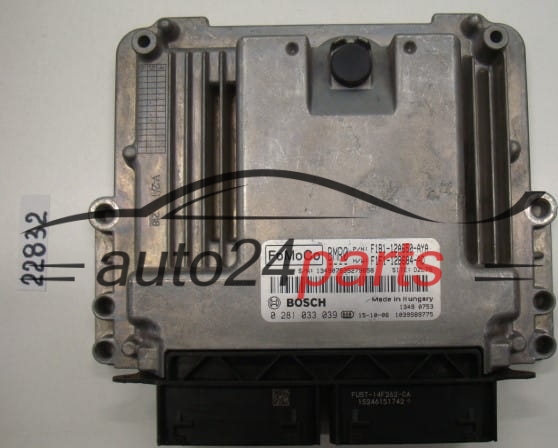 CENTRALINA DO MOTORE FORD FOCUS BOSCH 0281 033 039, 0281033039, F1B1-12A650-AYA, F1B112A650AYA
