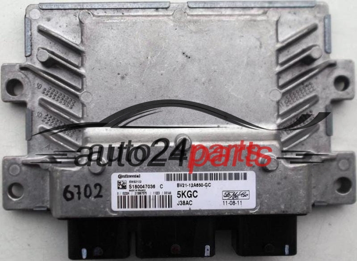 FORD FIESTA 1.4 BV21-12A650-GC, BV2112A650GC, 12A650GC, S180047036 C, 5KGC, J38AC