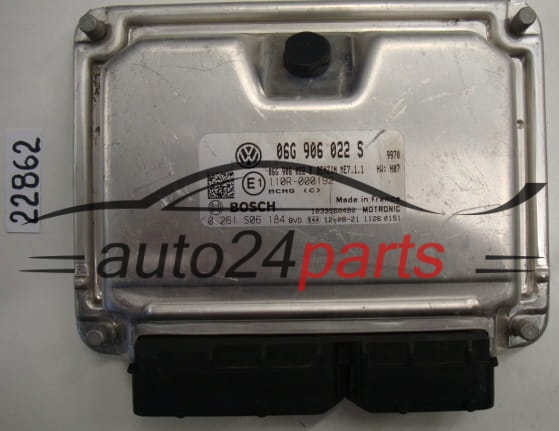 Centralina motore VW VOLKSWAGEN CADDY BOSCH 0261S06184 06G906022S ME7.1.1