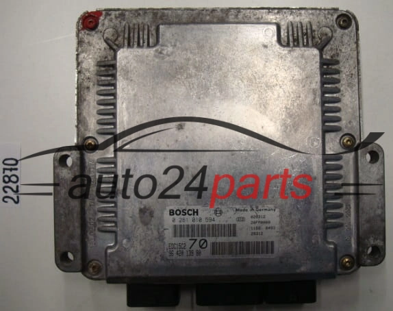 Sterownik silnika Peugeot 206 2.0 HDI 0281010594 9642013980 – zdjęcie 2