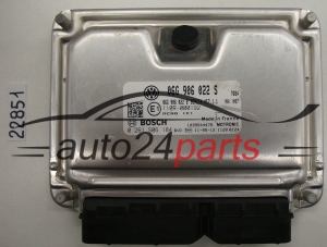 Μονάδα Ελέγχου Κινητήρα VW VOLKSWAGEN CADDY BOSCH 0 261 S06 184, 0261S06184, 06G 906 022 S, 06G906022S, ME7.1.1