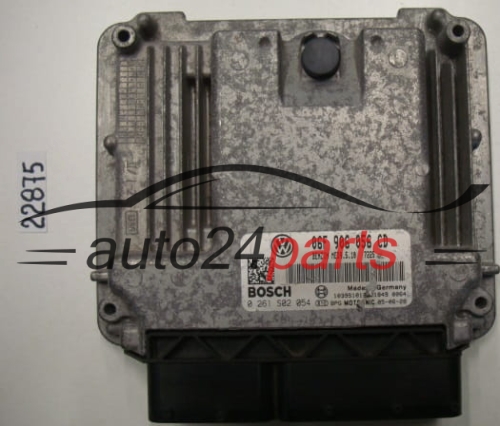 KOMPUTER STEROWNIK SILNIKA VW VOLKSWAGEN TOURAN 2.0 FSI BOSCH 0 261 S02 054, 0261S02054, 06F 906 056 CD, 06F906056CD, MED9.5.10