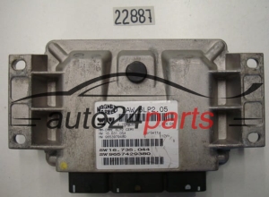 KOMPUTER STEROWNIK SILNIKA CITROEN PEUGEOT Magneti Marelli IAW 6LP2.05, IAW6LP205, HW 16631054, 9653979480, SW 16735044, 9657429380