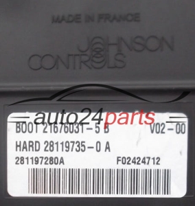 KOMFORTSTEUERGERÄT  BSI CITROEN PEUGEOT 2.0 HDI JOHNSON CONTROLS 21676031-5B,  96 635 101 80
